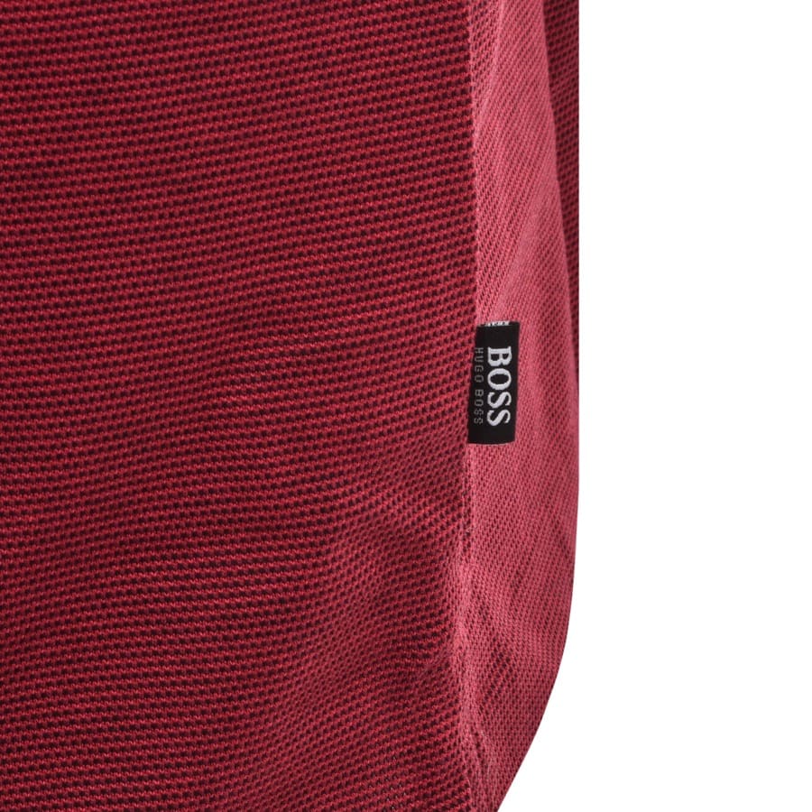 Alternative Image for ProductBOSS Prout Short Sleeved Polo T Shirt Red3